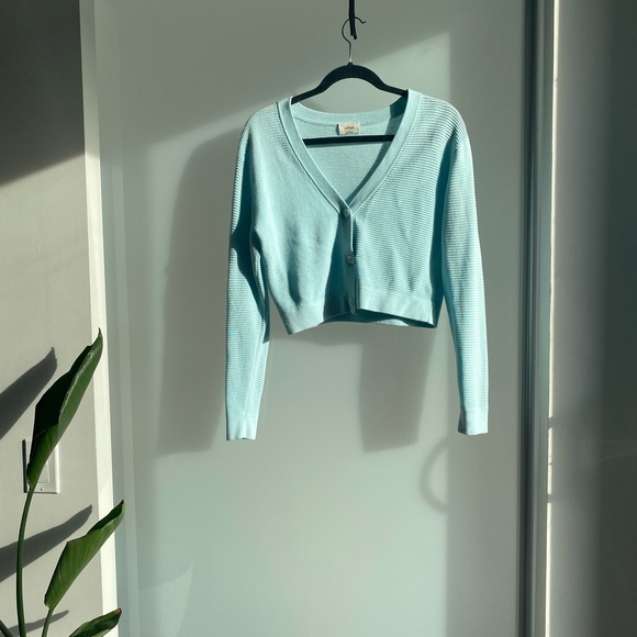 Wilfred cardigan in a beautiful blue/aqua - Picture 1 of 3